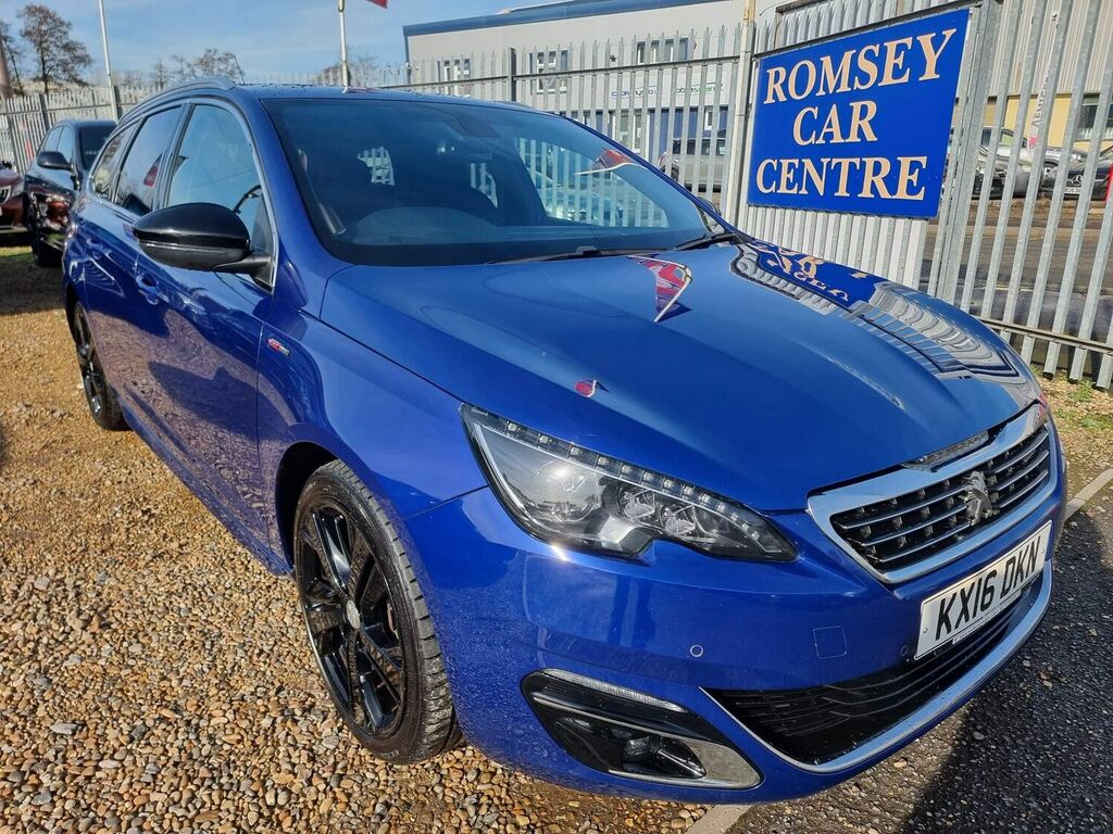 Compare Peugeot 308 308 Gt Line Sw Hdi Blue Ss KX16DKN Blue