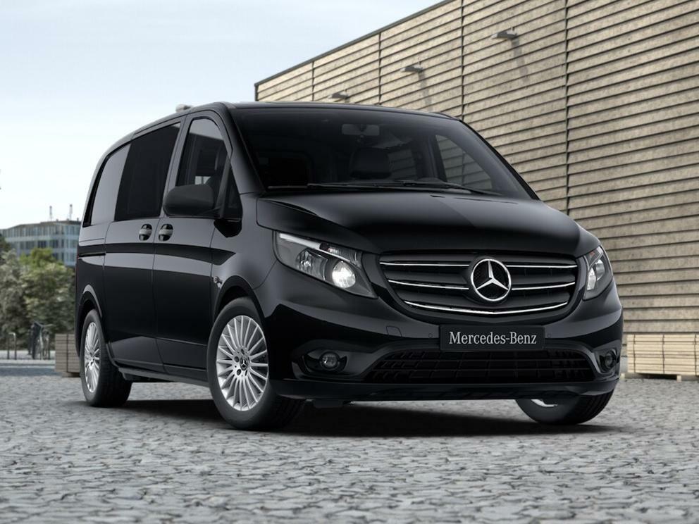 Compare Mercedes-Benz Vito 116 Crew Van L1 Premium  Black