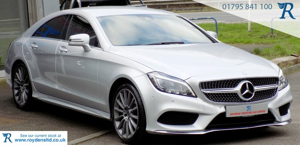 Compare Mercedes-Benz CLS 220 D Amg Line YP66LXD Silver