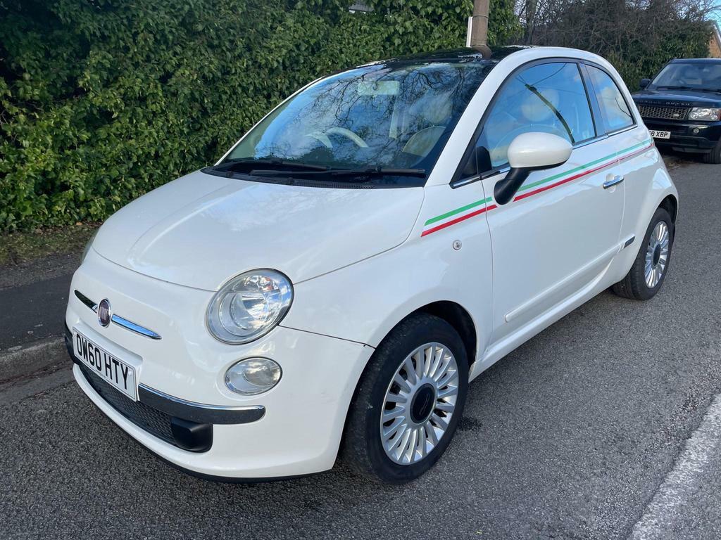 Compare Fiat 500 1.2 Lounge Euro 5 Ss OW60HTY White