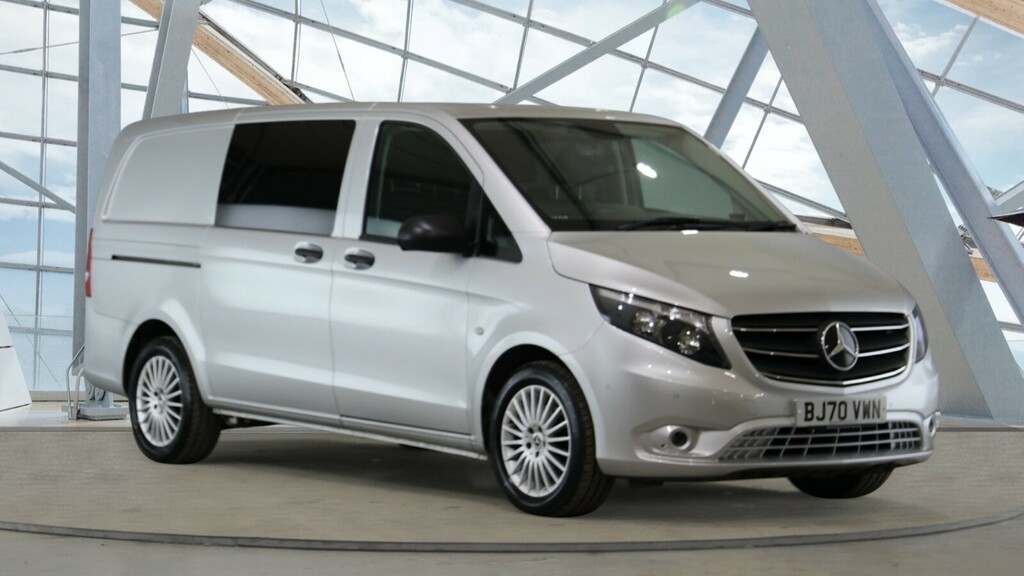 Compare Mercedes-Benz Vito 114 Crew Premium L2 BJ70VWN Silver