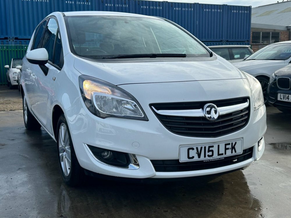 Compare Vauxhall Meriva 1.4I Life Euro 6 CV15LFK White