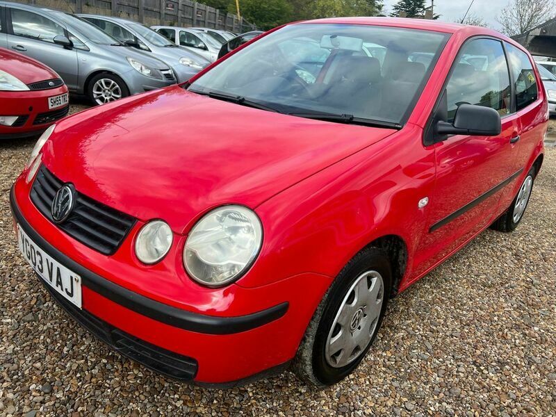 Compare Volkswagen Polo 1.2 S Ac YG03VAJ Red