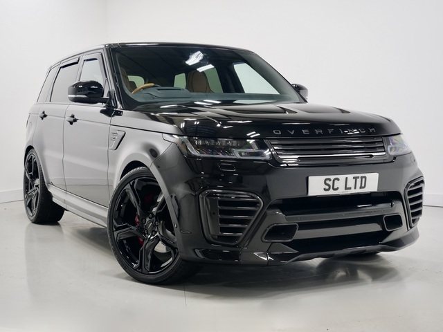Compare Land Rover Range Rover Sport Petrol YN69VUJ Black