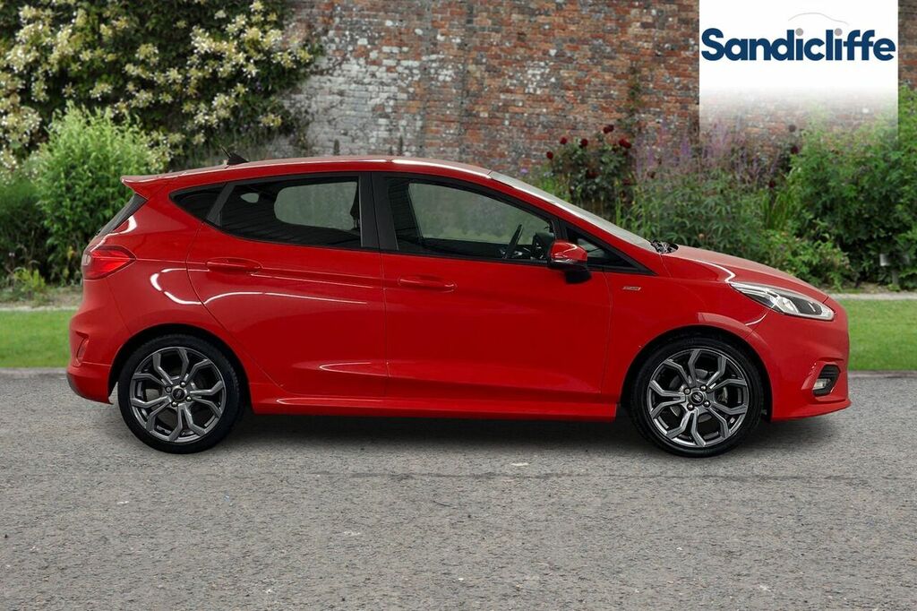 Compare Ford Fiesta St-line Edition ML20HVG Red