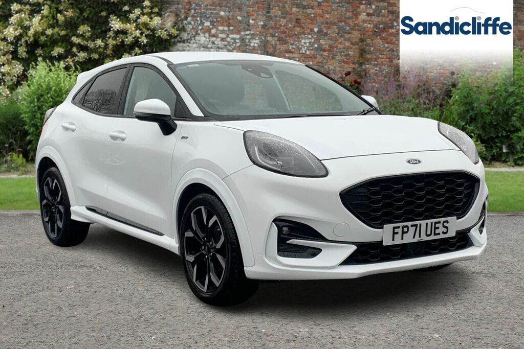Compare Ford Puma 1.0 Ecoboost Hybrid Mhev St-line X FP71UES White