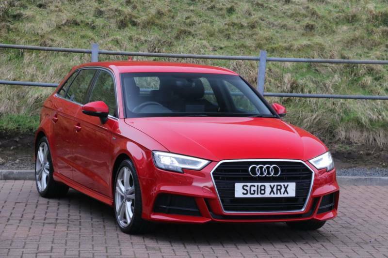 Compare Audi A3 1.5 Tfsi S Line S Tronic SG18XRX Red