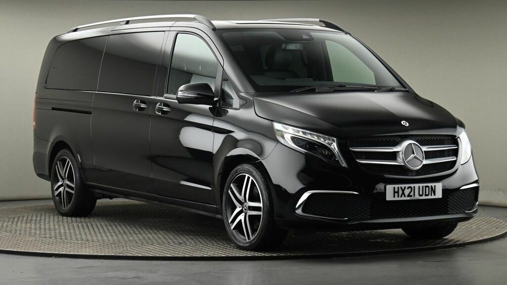 Compare Mercedes-Benz V Class 2.0 V220d Sport G-tronic Euro 6 Ss 8 Seat HX21UDN Black
