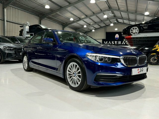 Compare BMW 5 Series 2.0 530E Se 249 Bhp MT67PFA Blue