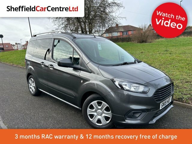 Compare Ford Tourneo Courier Courier 1.0 Zetec 99 Bhp SN19HGF Grey