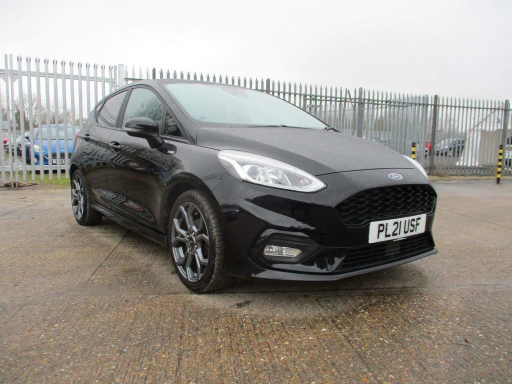 Compare Ford Fiesta 1.0T Ecoboost St-line Edition Euro 6 Ss PL21USF Black