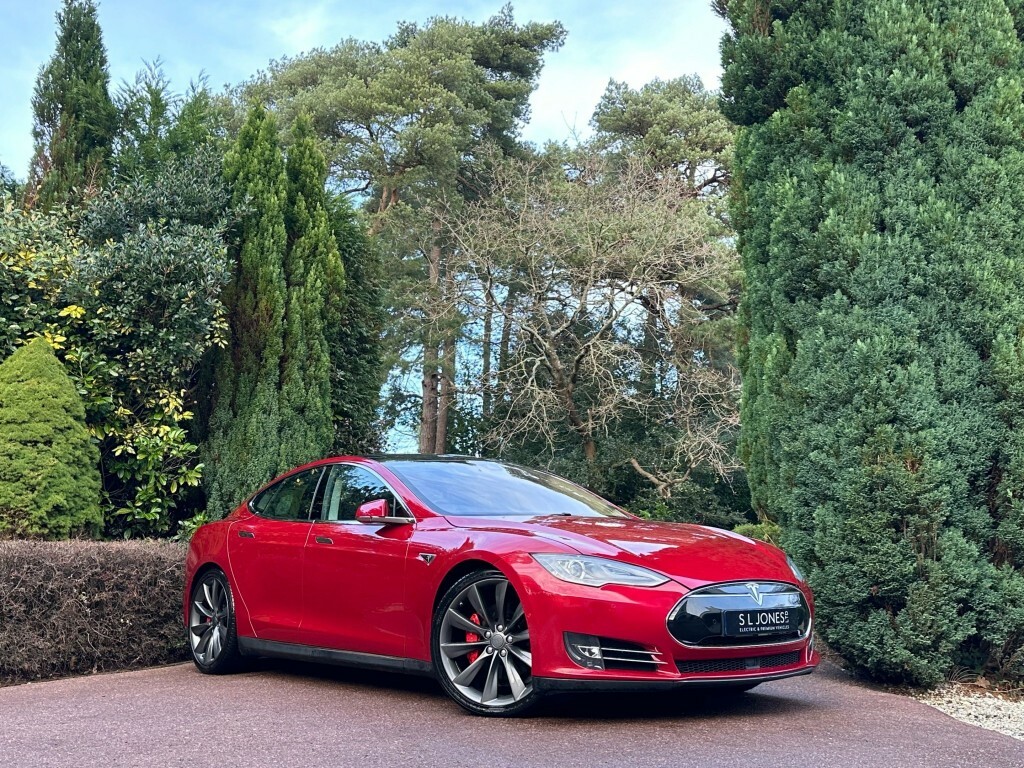 Tesla Model S Model S Red #1