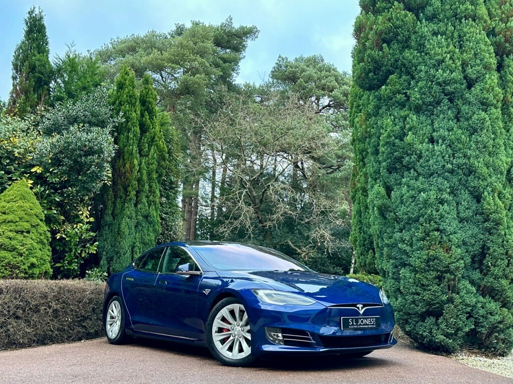 Tesla Model S Tesla Model S Long Range, Premium Black Blue #1