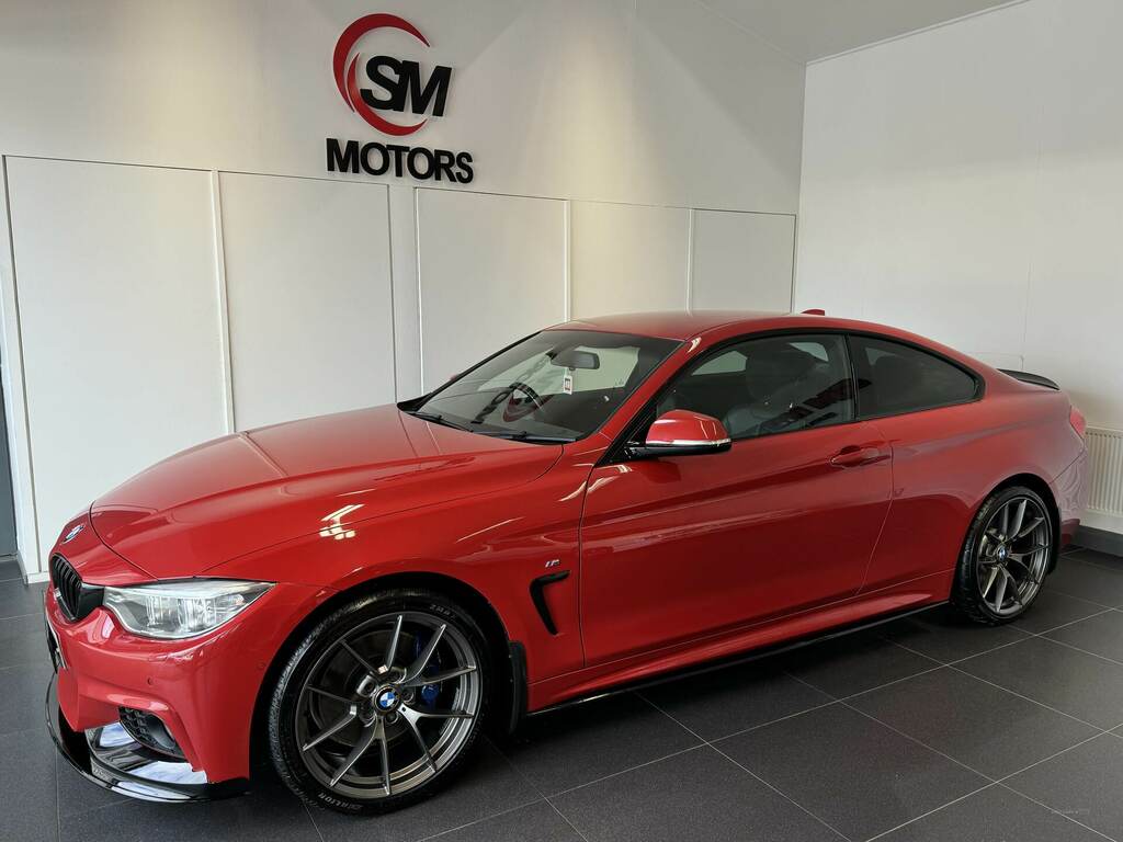 Compare BMW 4 Series 420D 190 M Sport PK17TVW Red