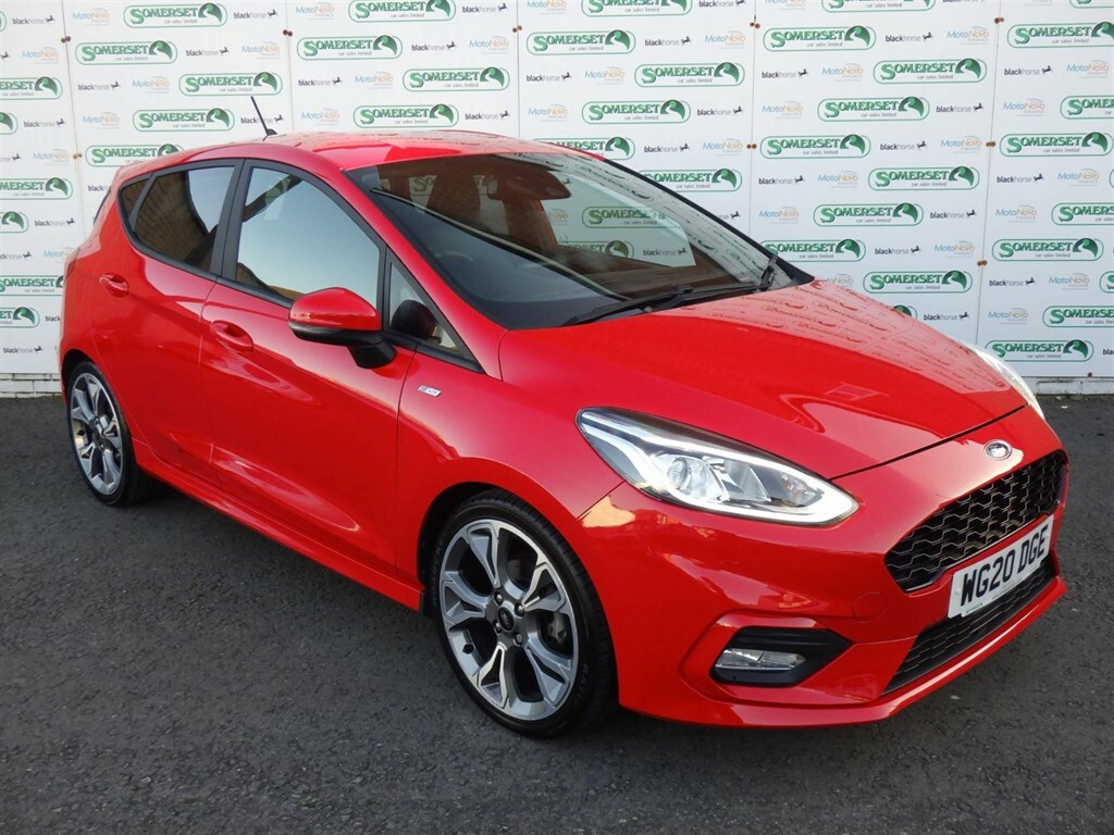 Compare Ford Fiesta 1.0T Ecoboost St-line X Edition Euro 6 Ss WG20DGE Red