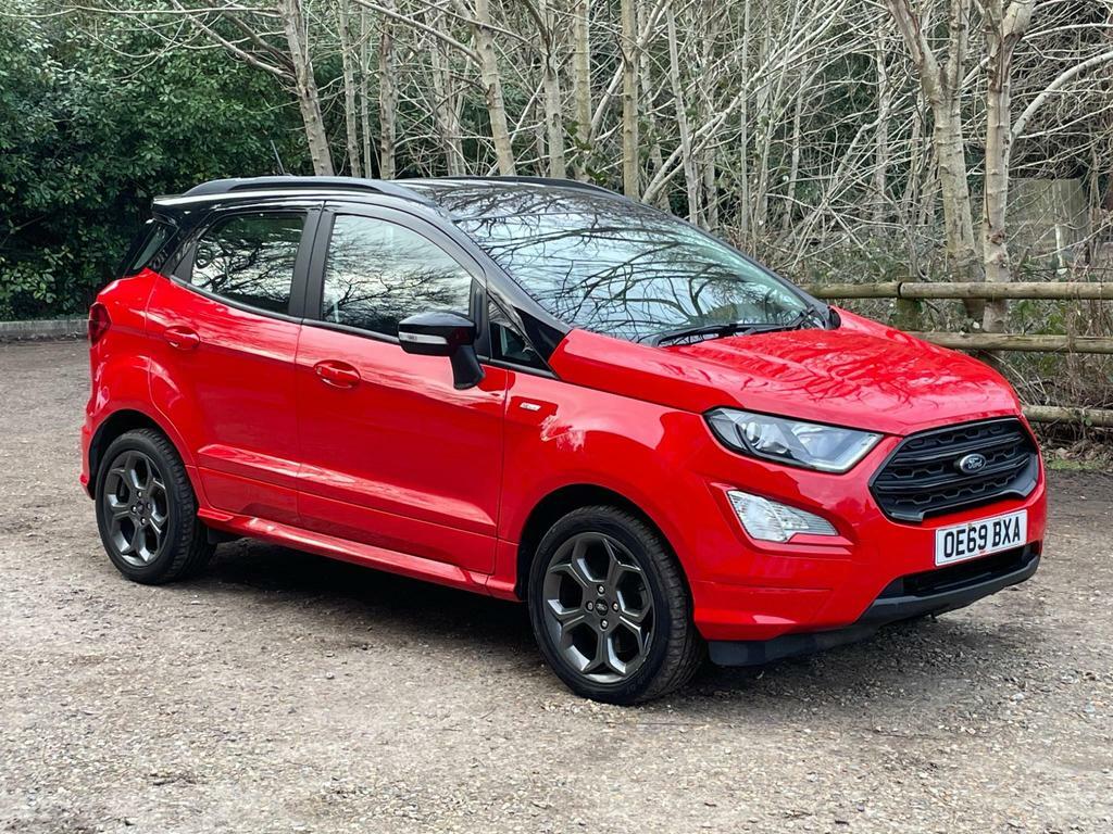 Compare Ford Ecosport 1.0T Ecoboost St-line Euro 6 Ss OE69BXA Red