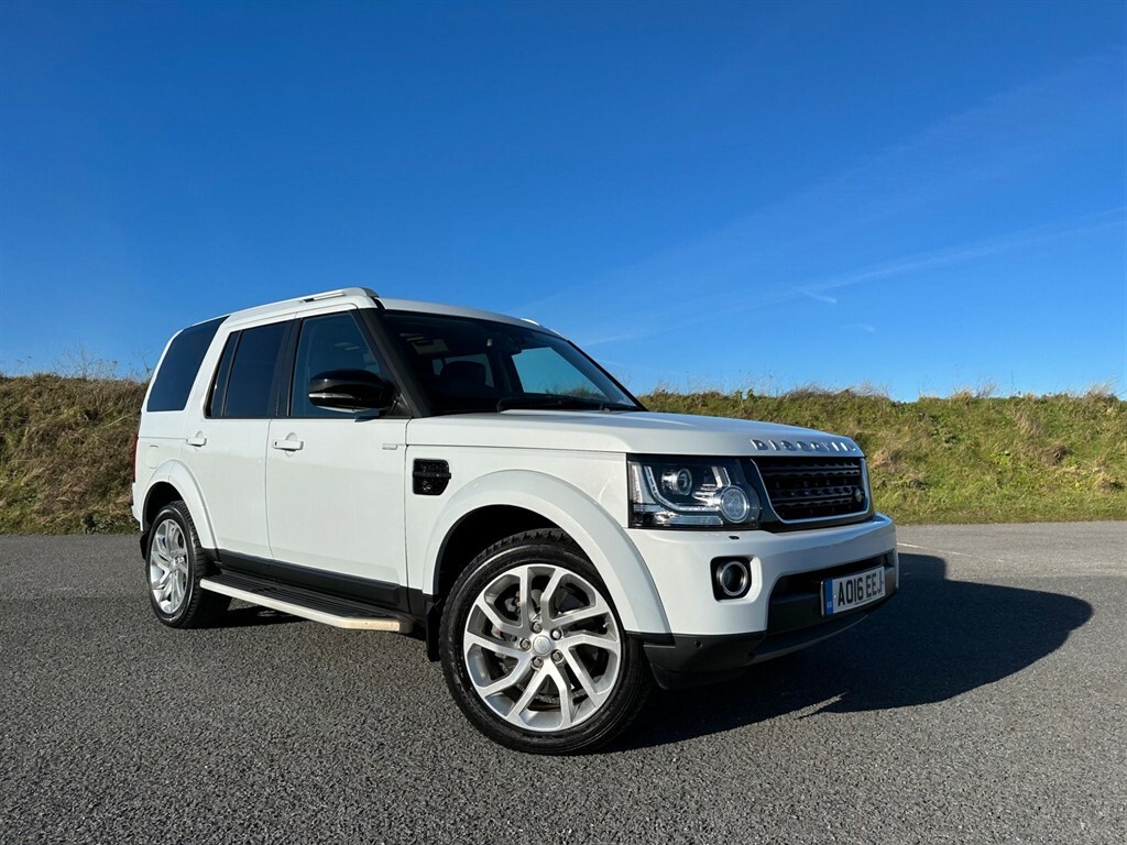 Compare Land Rover Discovery 3.0 4 Sd V6 Landmark 4Wd Euro 6 Ss AO16EEJ White