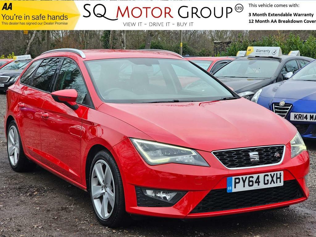 Compare Seat Leon 2.0 Tdi Cr Fr Sport Tourer Euro 5 Ss PY64GXH Red