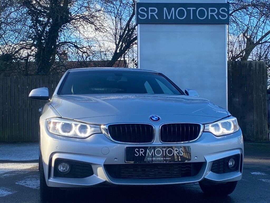 Compare BMW 4 Series Gran Coupe 420D Xdrive M Sport Gran Coupe VN65YEU Silver