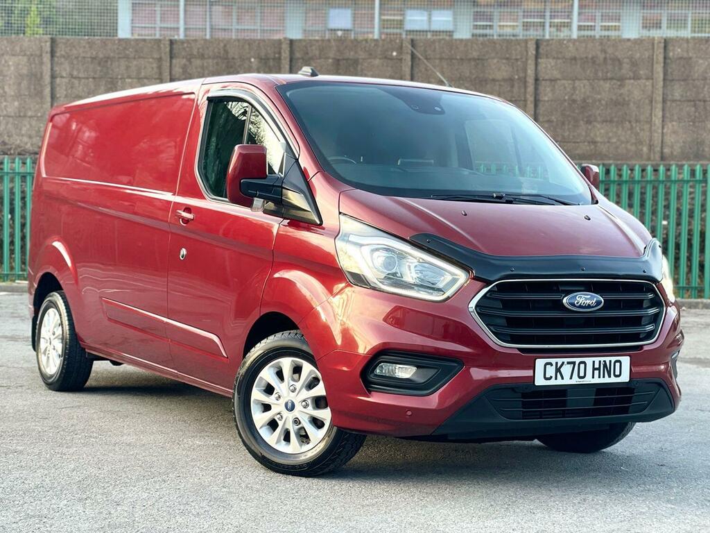 Compare Ford Transit Custom Panel Van 2.0 300 Ecoblue Limited 202070 CK70HNO Red