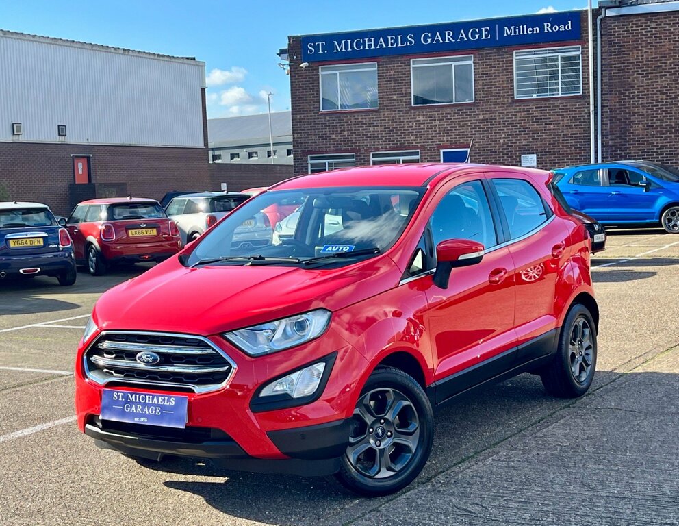 Compare Ford Ecosport Hatchback PK68DHF Red
