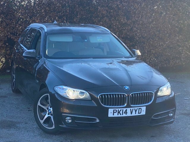 Compare BMW 5 Series 2.0 525D Luxury Touring 215 Bhp PK14VYD Brown