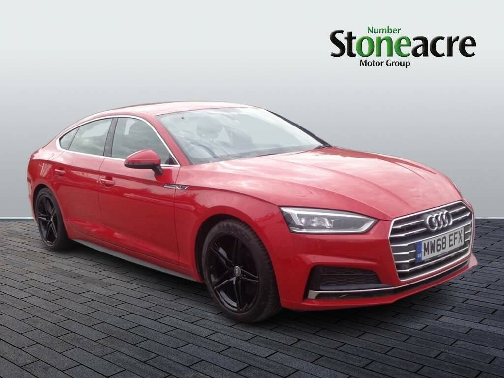 Compare Audi A5 A5 Sportback Tdi S Line MW68EFX Red