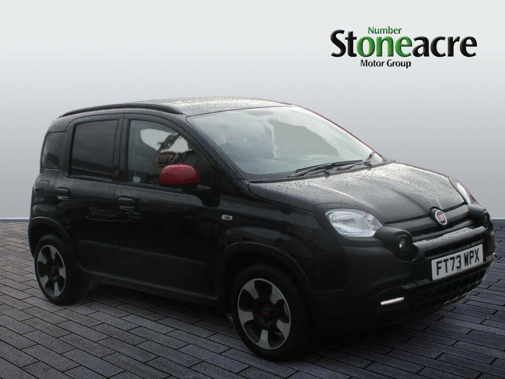 Compare Fiat Panda 1.0 Mild Hybrid Red Touchscreen5 Seat FT73WPX Black