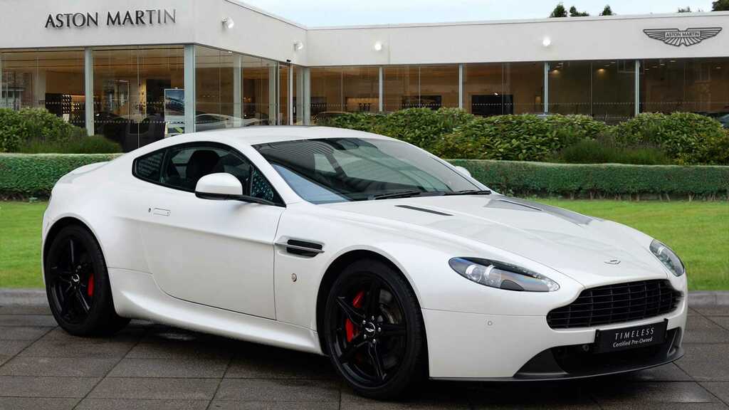 Compare Aston Martin Vantage S Sportshift YB67OME White
