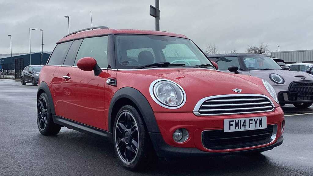 Compare Mini Clubman 1.6 One Pepper Pack FM14FYW Red