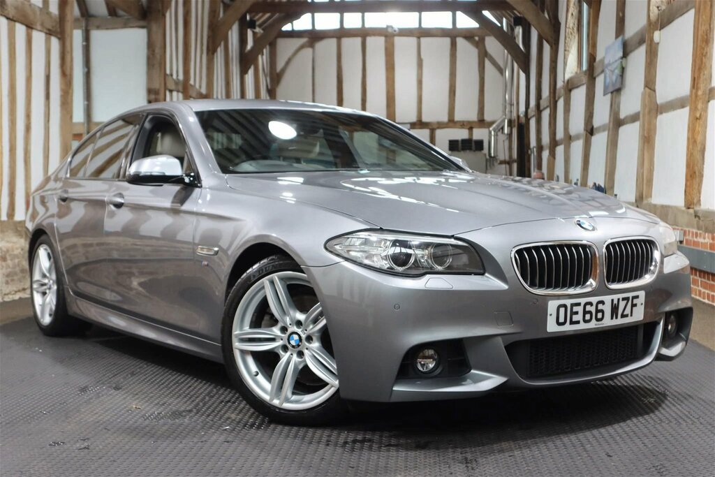 Compare BMW 5 Series 2.0 520D M Sport Euro 6 Ss OE66WZF Grey