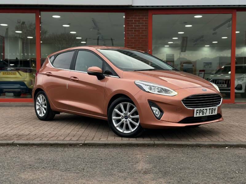 Compare Ford Fiesta Titanium Bo Play 1.0 Ecoboost FP67TBY Brown