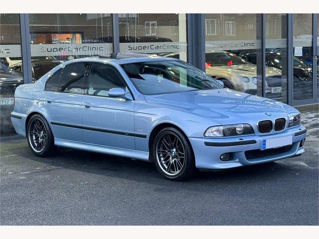 Compare BMW M5 4.9  Blue