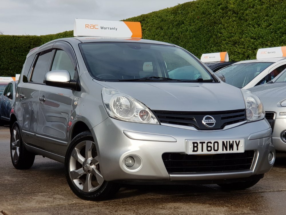 Compare Nissan Note 1.4 N-tec Low Mileage Sat-nav BT60NWY Silver