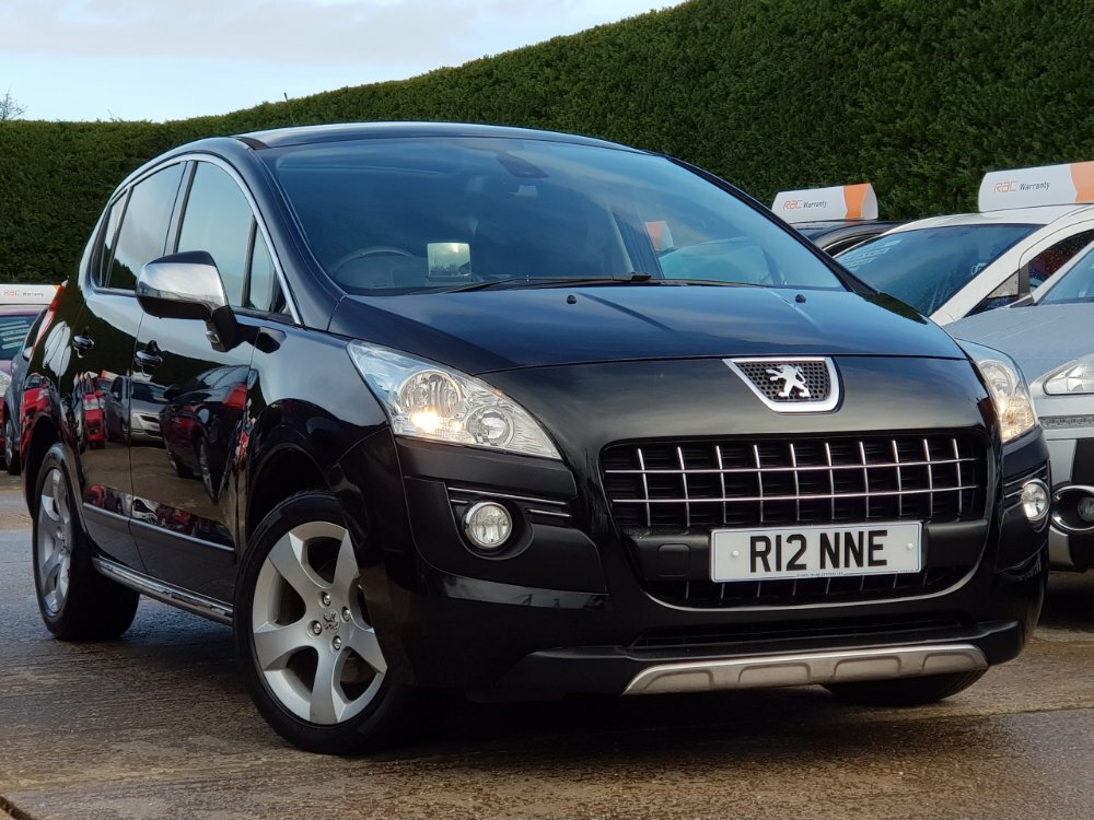Compare Peugeot 3008 2.0Hdi Exclusive High Spec Low Mileage R12NNE Black