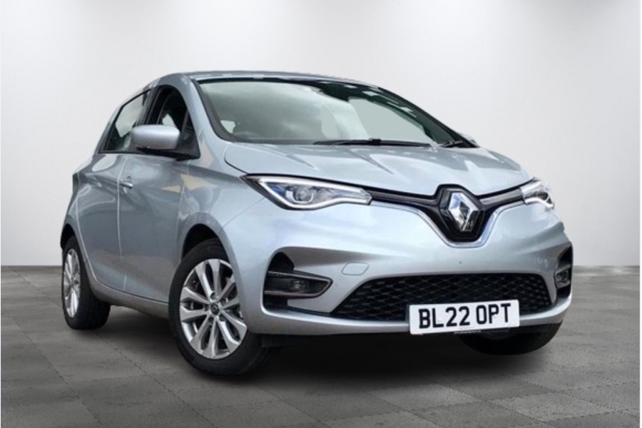 Compare Renault Zoe Zoe Iconic Rapid Charge Ev 50 BL22OPT Grey