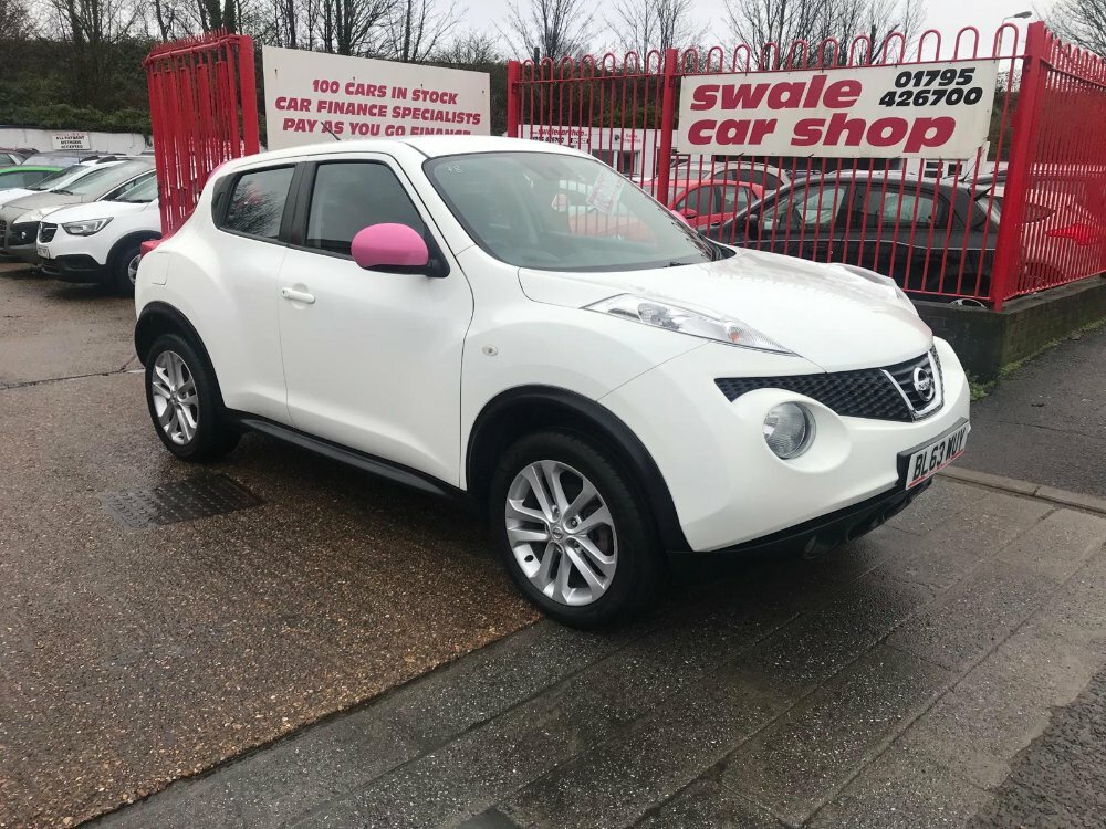Compare Nissan Juke 1.5 Dci Acenta Start Stop BL63WUY White