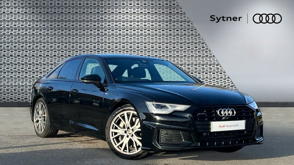Compare Audi A6 Saloon 50 Tfsi E Quattro Black Edition S Tronic CY73GOP Black