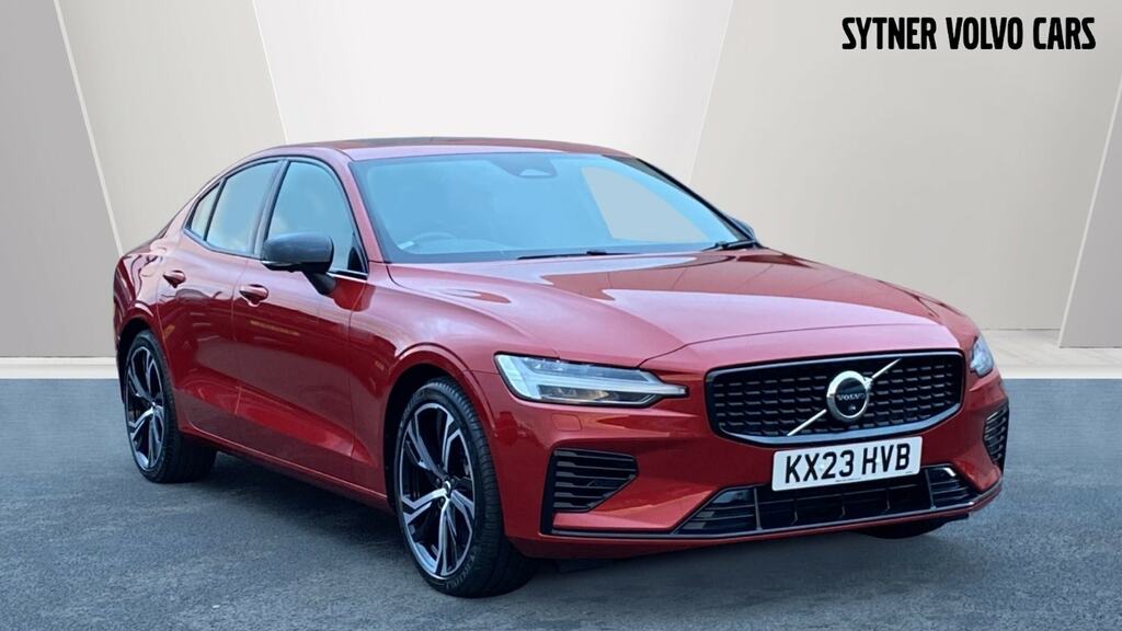 Volvo S60 2.0 T8 Recharge Phev 455 Ultimate Awd Red #1