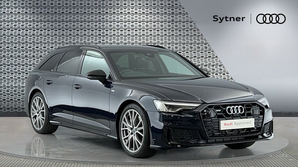Compare Audi A6 Avant A6 S Line Black Edition 50 Tfsi E Quattro Semi-aut RF73KEJ Blue