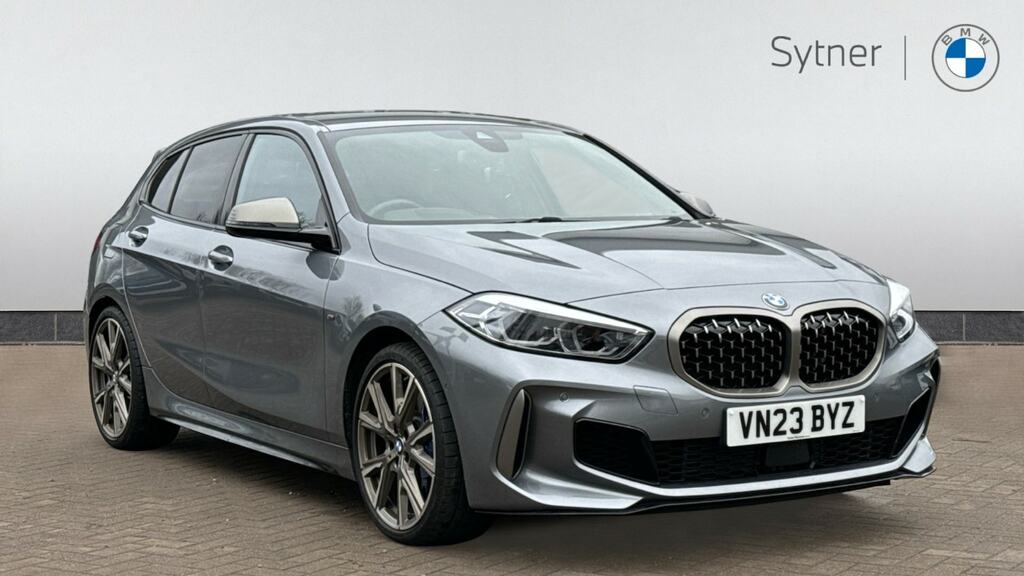 Compare BMW 1 Series M135i Xdrive Step Techpro Pack VN23BYZ Grey