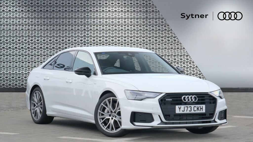 Compare Audi A6 Saloon 50 Tfsi E 17.9Kwh Quattro Vorsprung S Tronic YJ73CKH White