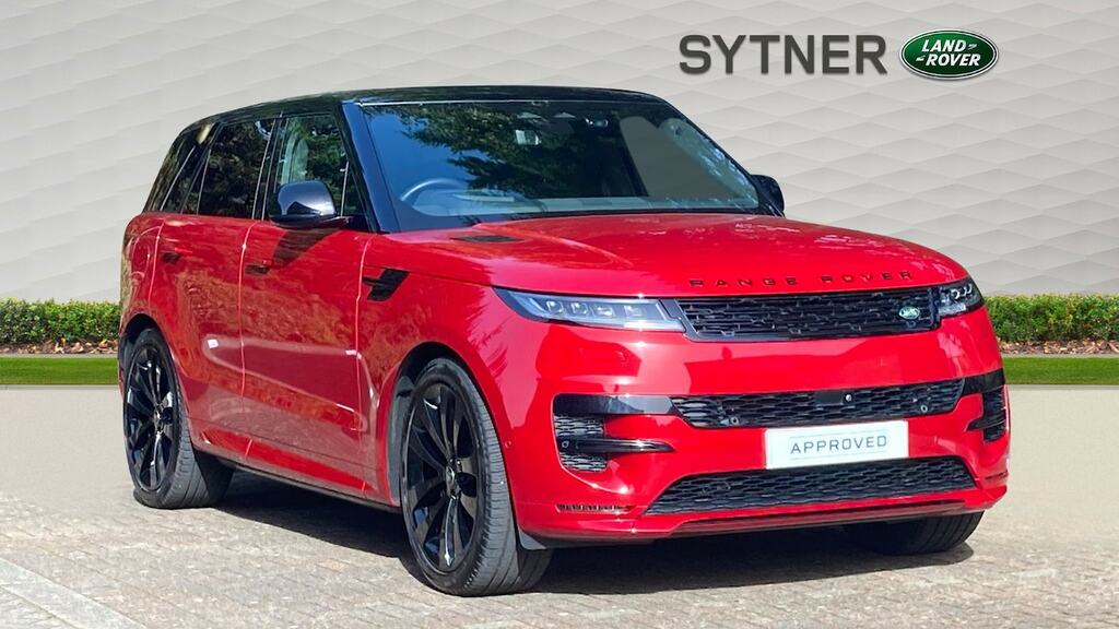 Compare Land Rover Range Rover Sport 3.0 D350 First Edition HV72NDF Red