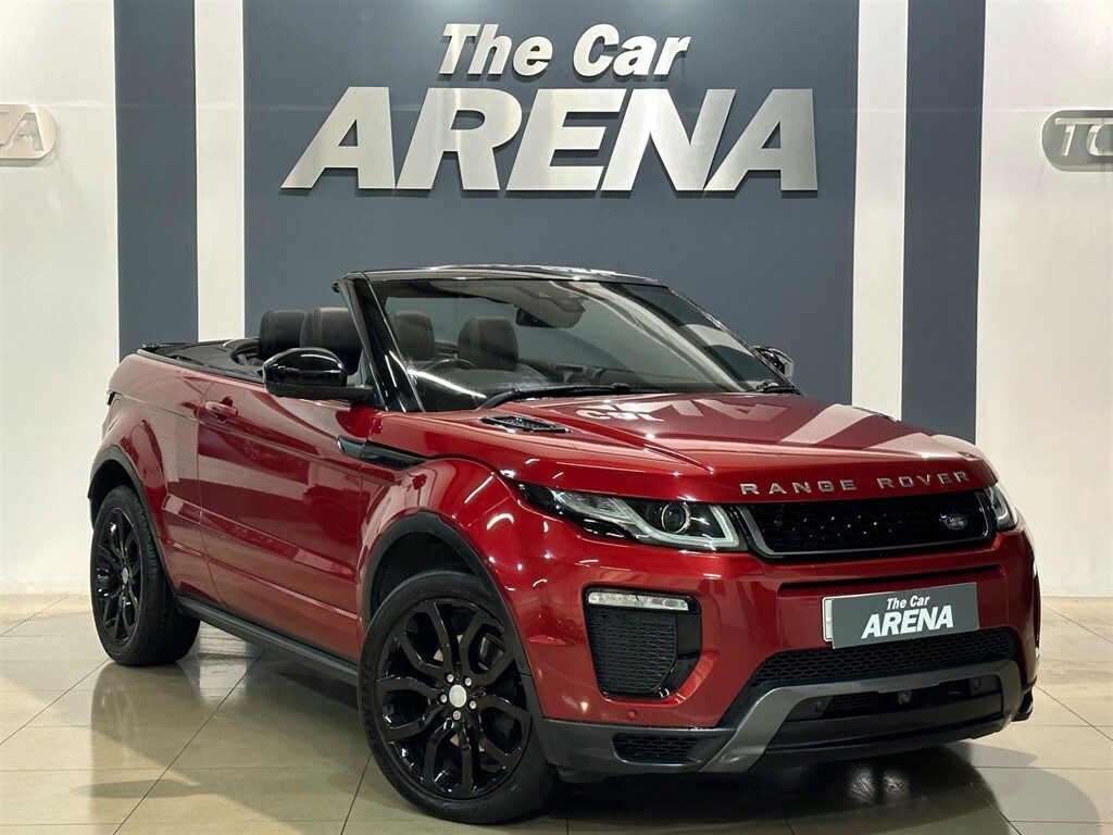 Compare Land Rover Range Rover Evoque Convertible FP67AYS Red