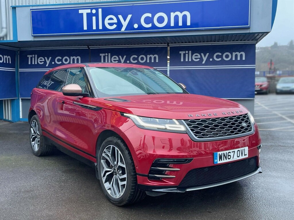 Compare Land Rover Range Rover Velar R-dynamic Hse WN67OVL Red
