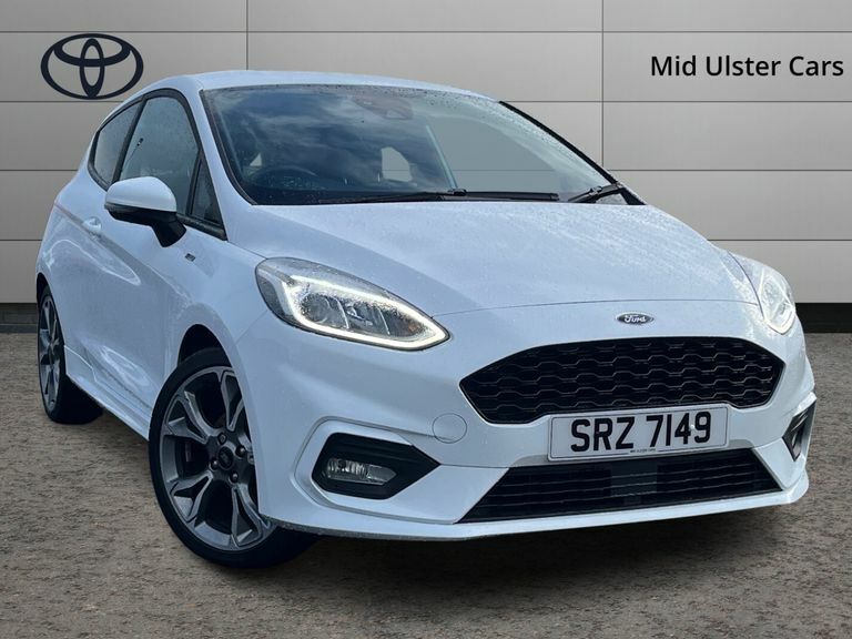 Ford Fiesta 1.0T Ecoboost Mhev St-line X Edition Euro 6 Ss White #1