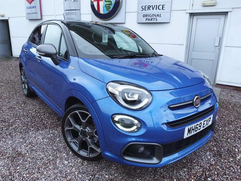 Compare Fiat 500X 1.0 Firefly Turbo Sport Euro 6 Ss... MH69EXP Blue