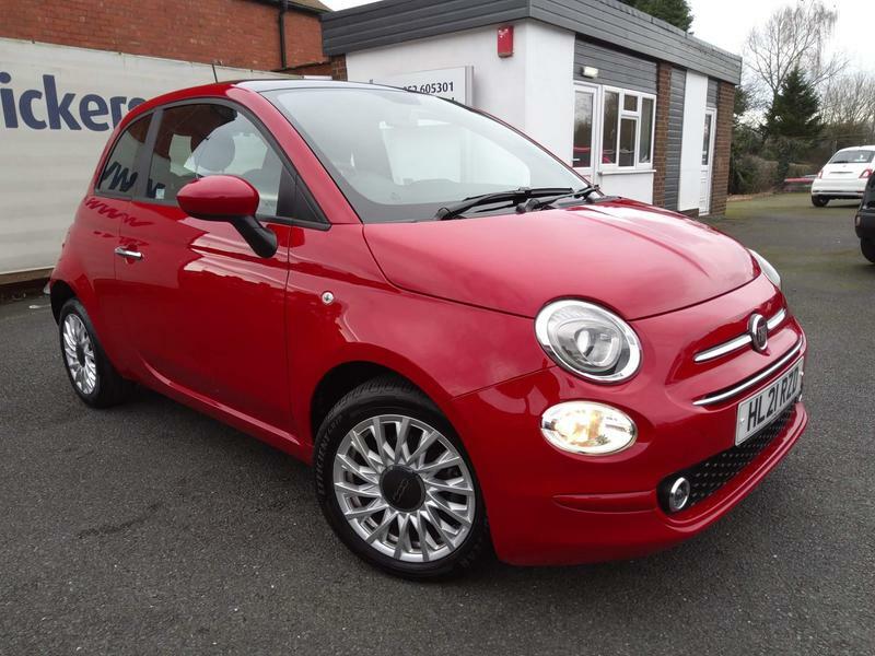 Compare Fiat 500 1.0 Mhev Lounge Euro 6 Ss HL21RZD Red