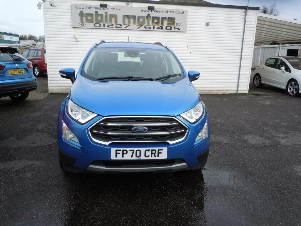 Compare Ford Ecosport 1.0T Ecoboost Titanium Euro 6 Ss 2020 FP70CRF Blue
