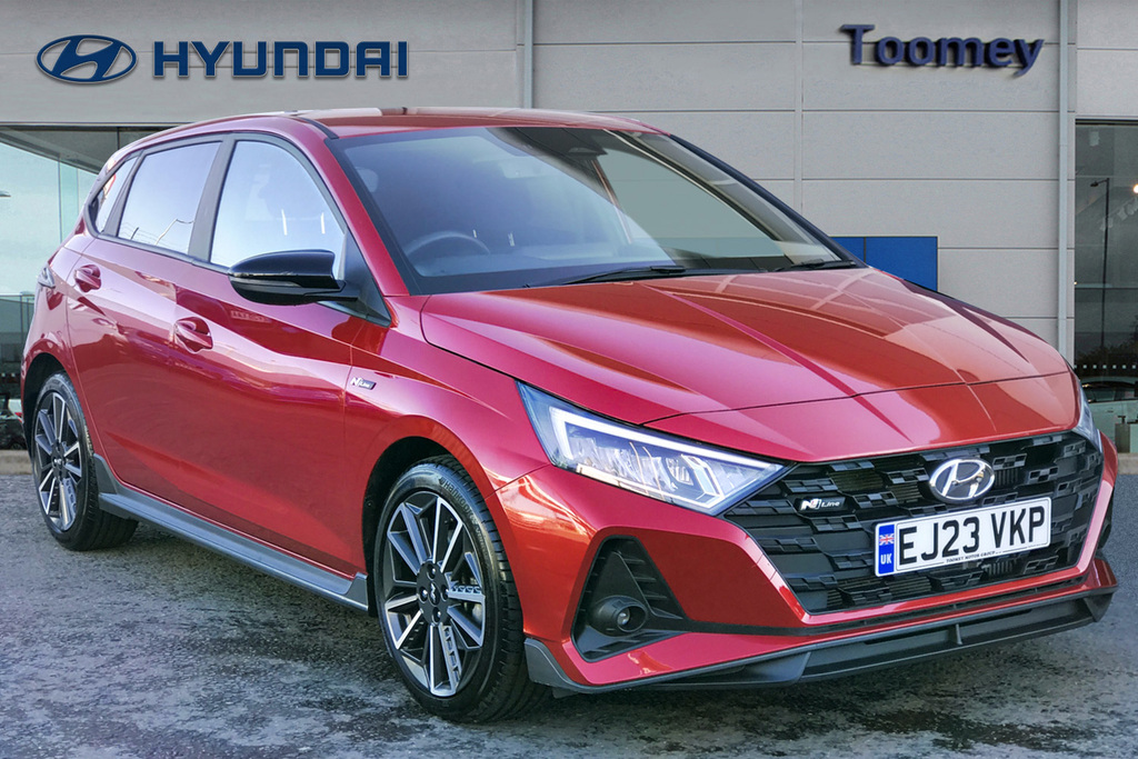 Compare Hyundai I20 1.0 T Gdi Mhev N Line Hatchback Hybrid EJ23VKP Red